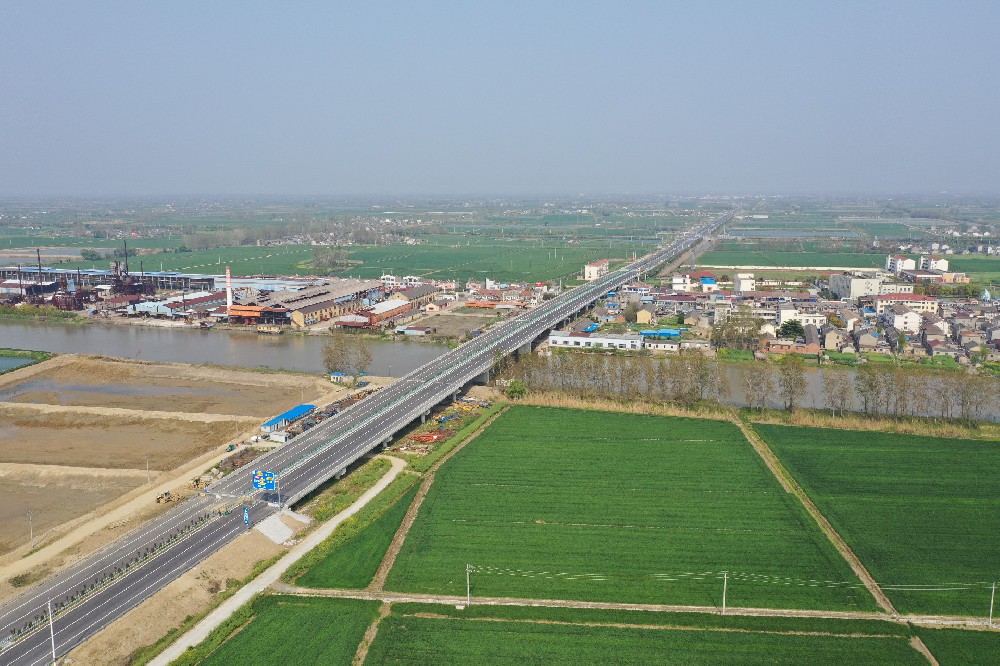 高郵333省道東段改擴建工程三陽河大橋